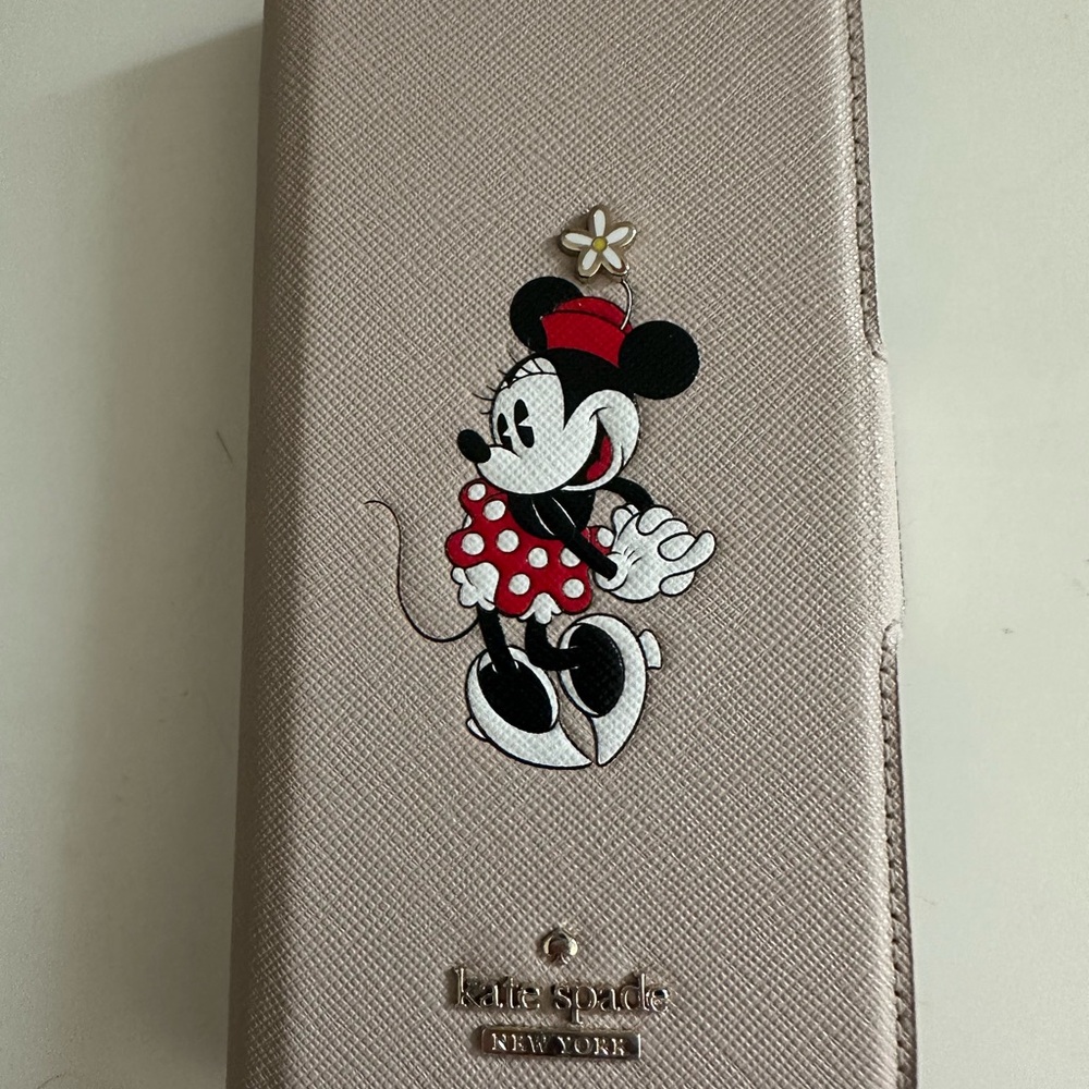 kate spade Cream and Red Minnie Mouse Phone Case